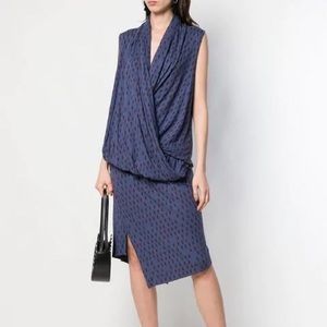 Vivienne Westwood anglomania sleeveless navy dress